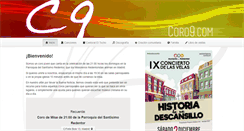 Desktop Screenshot of coro9.com